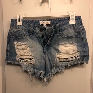 Women’s Denim Shorts Size SM